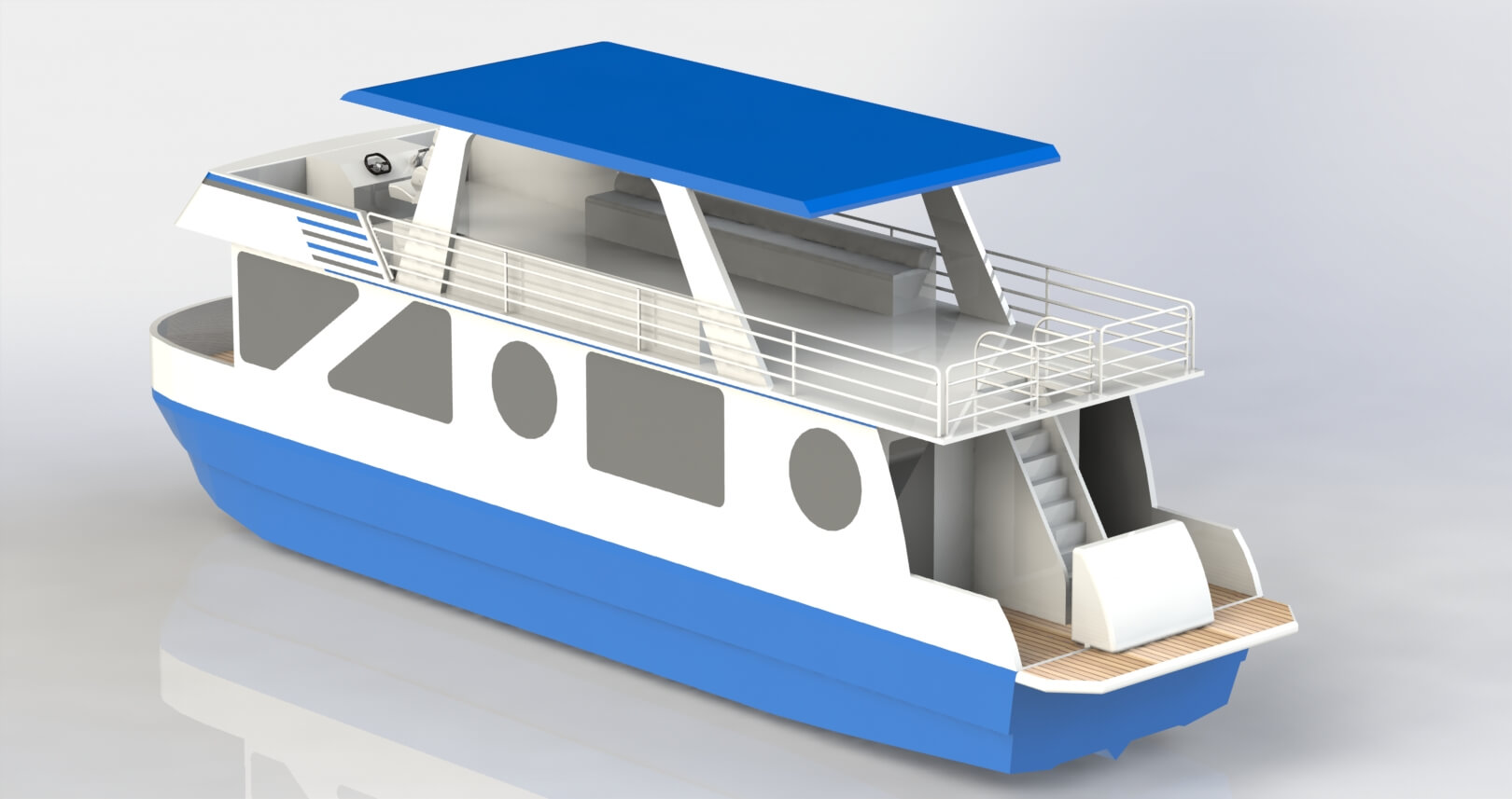 50 ft House Boat